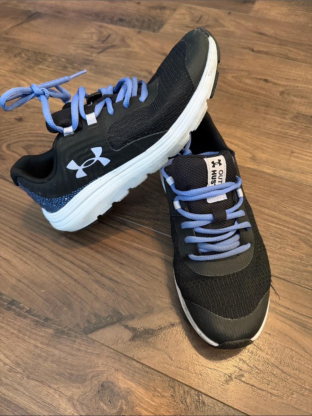 Under Armour Black Kids' Sneakers 5Y